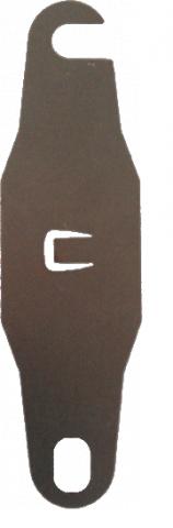 DTKSR 931_2(K) - Držák tamperu pro instalační krabici, pro WKSR 931/2(K)