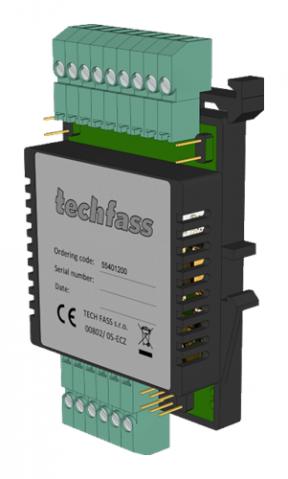 NIO 22 - Vstupně/výstupní modul se 2x vstupy a 2x relé