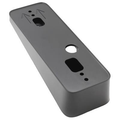 AKSR 932-U10SC BK - Úhlová černá distanční podložka pro instalaci na nerovný povrch