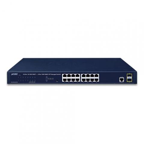 GS-4210-16T2S - switch L2/L4 16x 10/100/1000BASE-T + 2x 100/1000BASE-X SFP