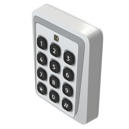 WKSR 931K WH-MF - HF RFID čtečka s klávesnicí, wiegand, bílá