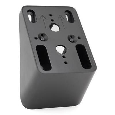 AKSR 931-U33SC BK - Úhlová černá distanční podložka pro instalaci na nerovný povrch