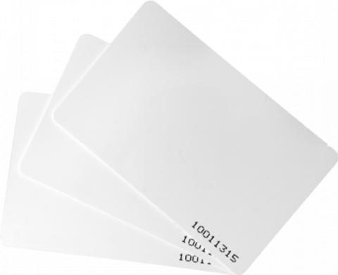 TF-CA-TF1ID-DES-EV3-4K - Karta MIFARE® DESFire® EV3 4k, bílá