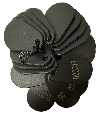 TF-KF-TF1ID-DES-EV3-4K - Přívěsek na klíče MIFARE® DESFire® EV3 4k, černý