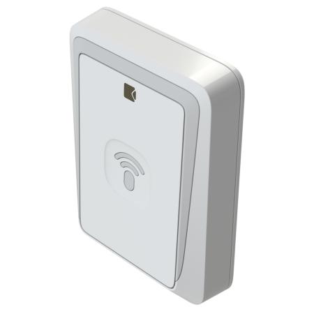 WKSR 931 WH B - Duální RFID čtečka, BLE, wiegand, bílá