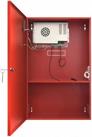 EN54C-10A65 - zálohovaný zdroj 27,6V 10A 2x65Ah