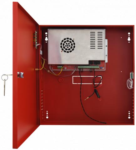 EN54C-10A17 - zálohovaný zdroj 27,6V 10A 2x17Ah