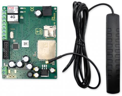 GSM brána VT20 4G - GSM brána a pager (MMCXf)