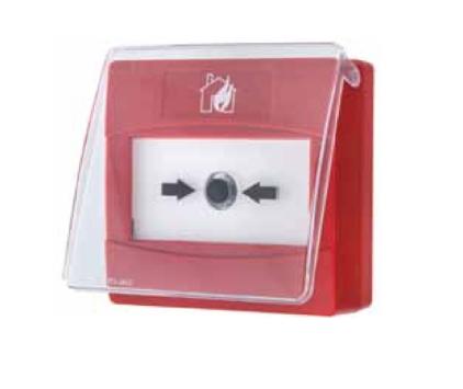 ALCI - ochranný čirý kryt pro tlačítkové hlásiče