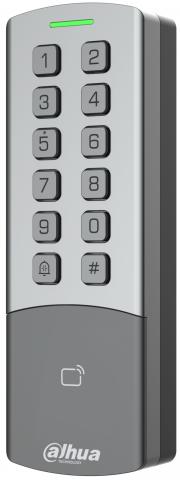 ASI1201M-ME - autonomní čtečka s mechanickou klávesnicí a podsvitem, 13.56 MHz a 125 kHz, P2P