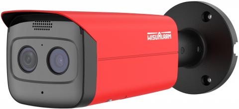 HY-FT431LFP-TD1F4 - termo detektor požáru s IP kamerou, audio vizuální siréna, MIC