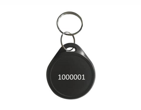 TF-KF-DES-EV2-4K-EM - Přívěsek na klíče duální MF desfire EV2/125 kHz, černý