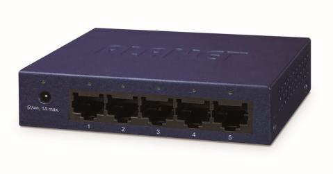 GSD-503 - switch 5x 10/100/1000BASE-T
