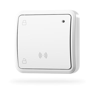 JA-151E* - bílá-WH - bezdrátová čtečka čipů pro ovládání sekce