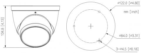HAC-HDW2802T-Z-A-S2 - 2,7-13,5 mm - 4v1, 8Mpix Starlight, 60m IR, WDR, MIC, Super adapt.