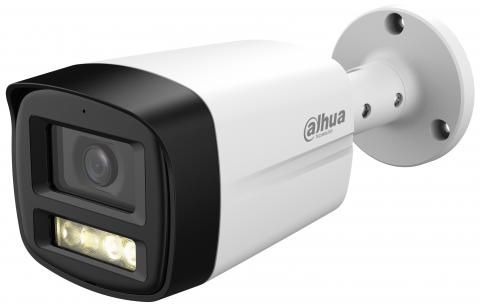 HAC-HFW1500TLM-IL-A-S3-B - 2,8 mm - černá 4v1, 5Mpix, 40m IR a 40m bílé LED, MIC, Super adapt.