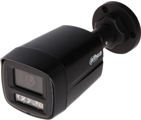 IPC-HFW1439TL1-A-IL-B - 2,8 mm - černá 4Mpix, 30m IR a 30m bílé LED, Entry Series, integrovaný mikrofon