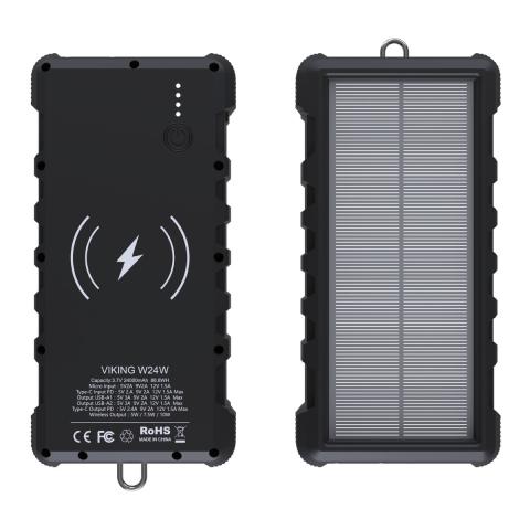 Sončna banka energije Viking W24W 24000mAh