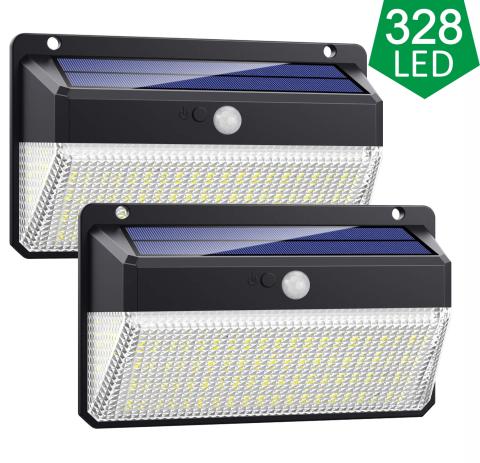 Venkovní solární LED světlo s pohybovým senzorem Viking M328 SET