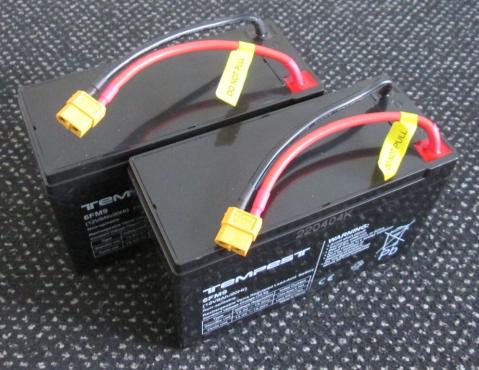 BAT 300 - battery kit - 2x akumulátor 12V, 9Ah