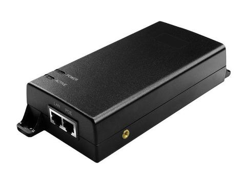 MAXPI60 - PoE injektor 60W, IEEE802.3af/at, Gigabit, LED indikace