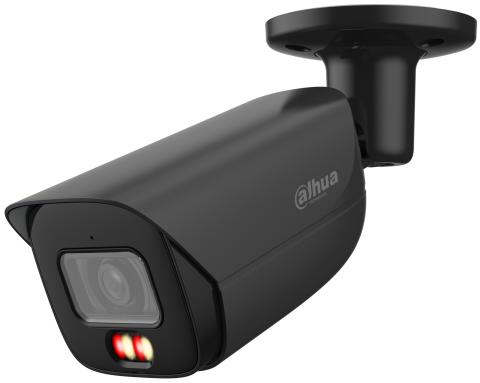 IPC-HFW3849E-AS-IL-B - 2,8 mm - černá 8Mpix, 30m IR a 30m bilé LED, AcuPick, SMD4.0, MIC, poplach