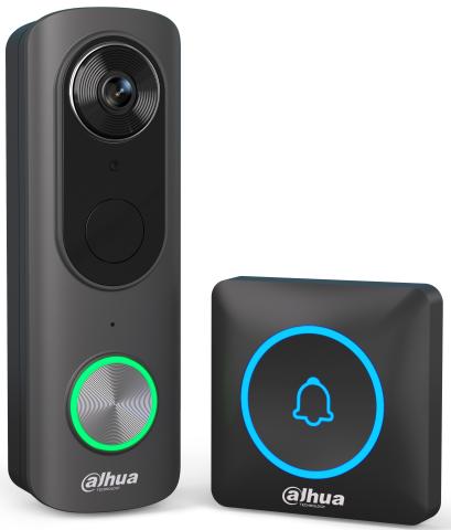 VDKB01-BB - set zvonku a reproduktoru, kamera, přísvit, Wi-Fi 6 dual, SD karta, baterie, detekce člověka, balíku