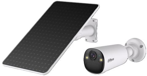 KIT/BF4CP-XL - 2,1 mm - 4Mpix, 15m IR a 20m bílé LED, PIR, solar panel, SD, repro