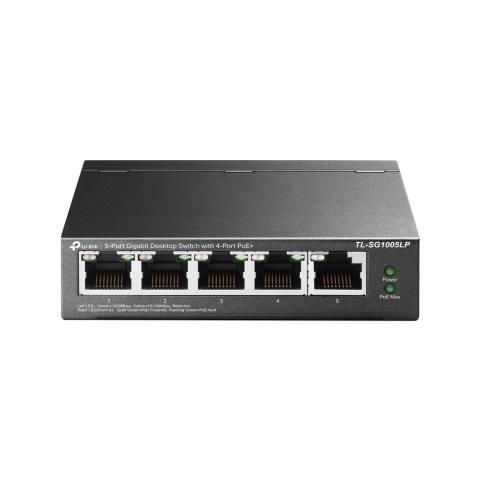 TL-SG1005LP - TP-Link TL-SG1005LP 5xGb 4POE+ 40W Switch
