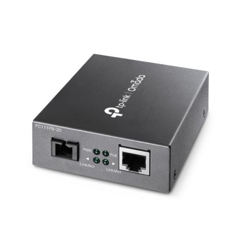 FC111PB-20 - TP-Link FC111PB-20 10/100 SM WDM SC 20km POE