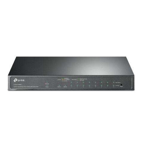 TL-SG1210MPE - TP-Link TL-SG1210MPE 10xG easysmart 8xPOE+123W 1SFP