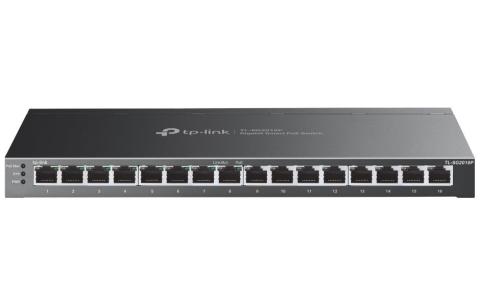 SG2016P - TP-Link SG2016P 16xGb(8xPoE+) 120W smart sw.