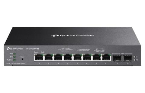 SG2210XMP-M2 - TP-Link SG2210XMP-M2 8x2.5G 2x10G SFP+ smart POE+