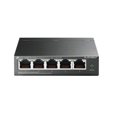 TL-SF1005LP - TP-Link TL-SF1005LP 5xFE Desktop POE 41W Switch