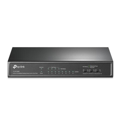 TL-SF1008P - TP-Link TL-SF1008P 8x10/100 4xPOE 66W kov.switch