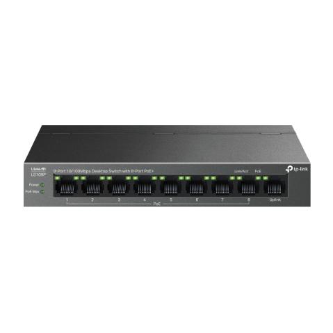 LS109P - TP-Link LS109P 9x10/100 (8xPOE+) Desktop switch
