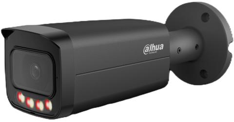 IPC-HFW5459T-ASE-IL-B - 2,8 mm - černá 4Mpix, 80m IR a 60m bílé LED, AcuPick, SMD4.0, MIC, audio a alar