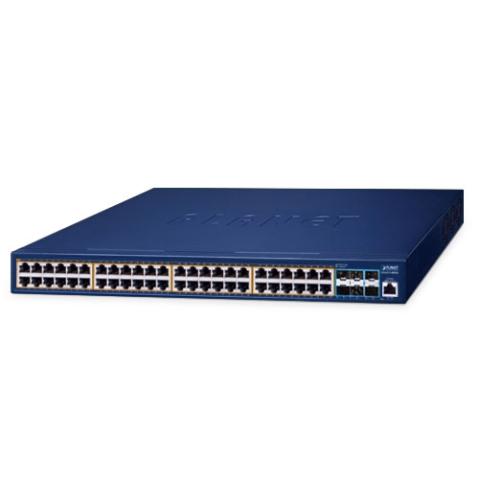 GS-6311-48P6X - switch 48x 10/100/1000T PoE + 6x 10G BASE-SR/LR SFP+