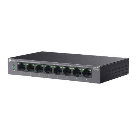 LS108GP - TP-Link LS108GP 8xGb POE+ Desktop switch