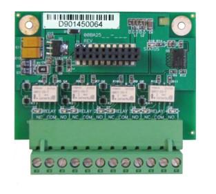 FlexZone 4 relé - 4 programovatelná relé, 1 modul na 1 jednotku