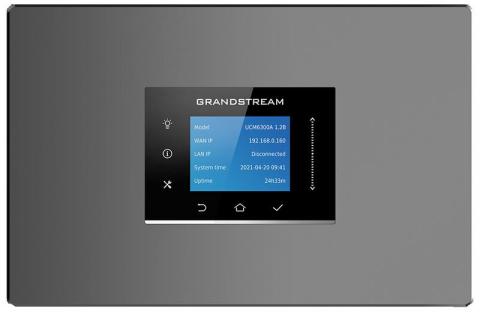 UCM6300A - Grandstream - IP ústředna, až 250x uživatelů, až 50 hovorů současně