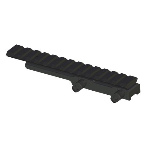 Montáž na Bajkal Iż 18 Mh pevná s motýlikmi,šína Picatinny  L:143mm