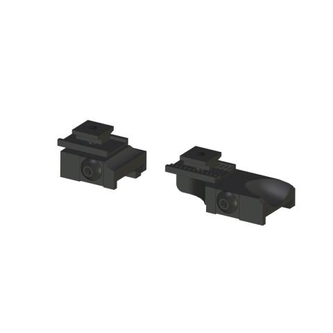 Montáž na CZ 550/ CZ 555/ CZ 557/ ZKK 600 pevná 2D na skrutky,šína Swarovski SR  h:9mm