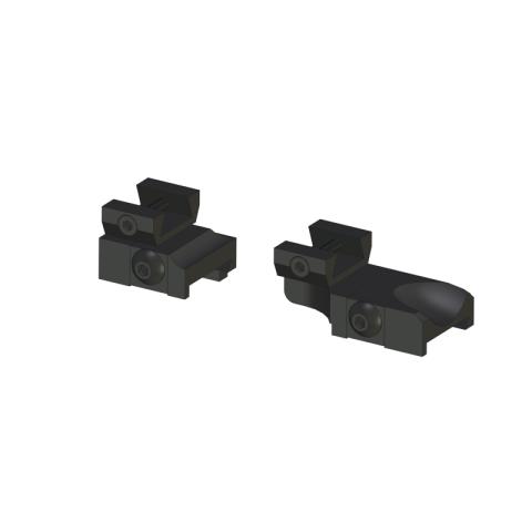 Montáž na CZ 550/ CZ 555/ CZ 557/ ZKK 600  pevná 2D na skrutky,šína 70°  h:15mm