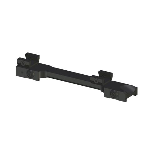 Montáž na CZ 550/ CZ 555/ CZ 557/ ZKK 600 pevná 1D skr,šína 70°  h:15mm