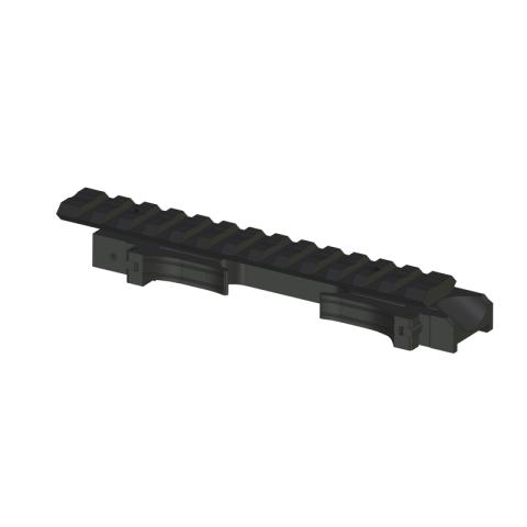 Montáž na CZ 550/ CZ 555/ CZ 557/ ZKK 600 rýchloupínacia šína Picatinny  L:193mm