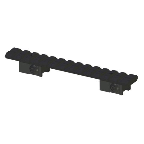 Montáž na CZ 455 pevná na skrutky,šína Picatinny  h:14mm