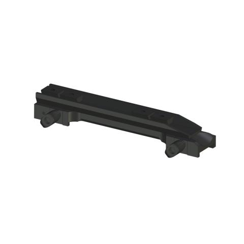 Montáž na CZ 550/ CZ 555/ CZ 557/ ZKK 600 na motýliky,šína Zeiss VM 45° predĺžená h:10,5mm