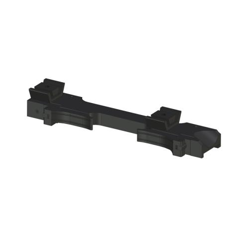 Montáž na CZ 550/ CZ 555/ CZ 557/ ZKK 600 rýchloupínacia,šína Zeiss VM 45°  h:13mm