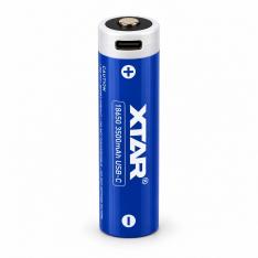 XTAR 18650 3.6 V 3500 mAh USB-C 10 A Rechargeable Li-ion Battery